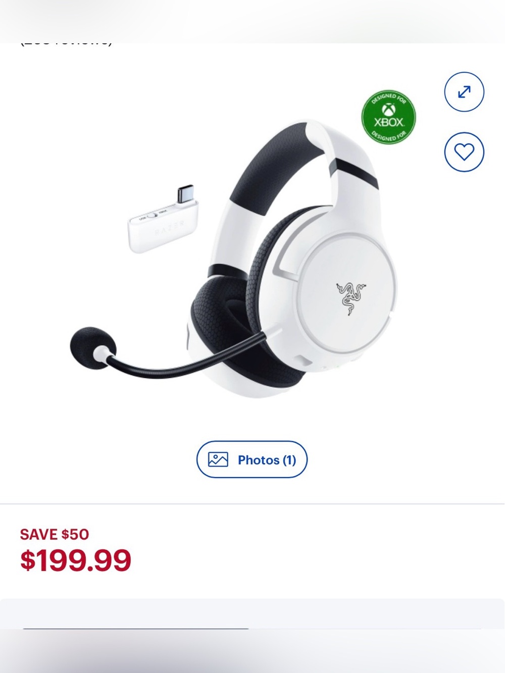 Razer Kaira Hyperspeed Wireless Gaming Headset